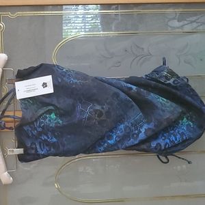 Blue animal print large Hapari Tankini